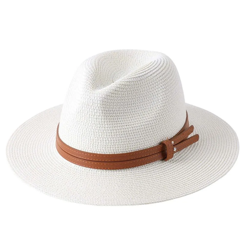 Natural Panama Soft Shaped Straw Hat