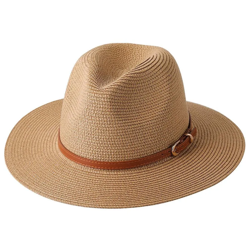 Natural Panama Soft Shaped Straw Hat