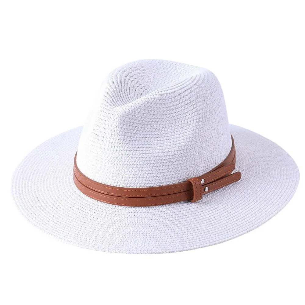 Natural Panama Soft Shaped Straw Hat