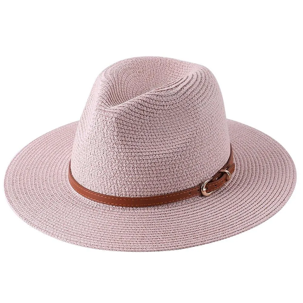 Natural Panama Soft Shaped Straw Hat