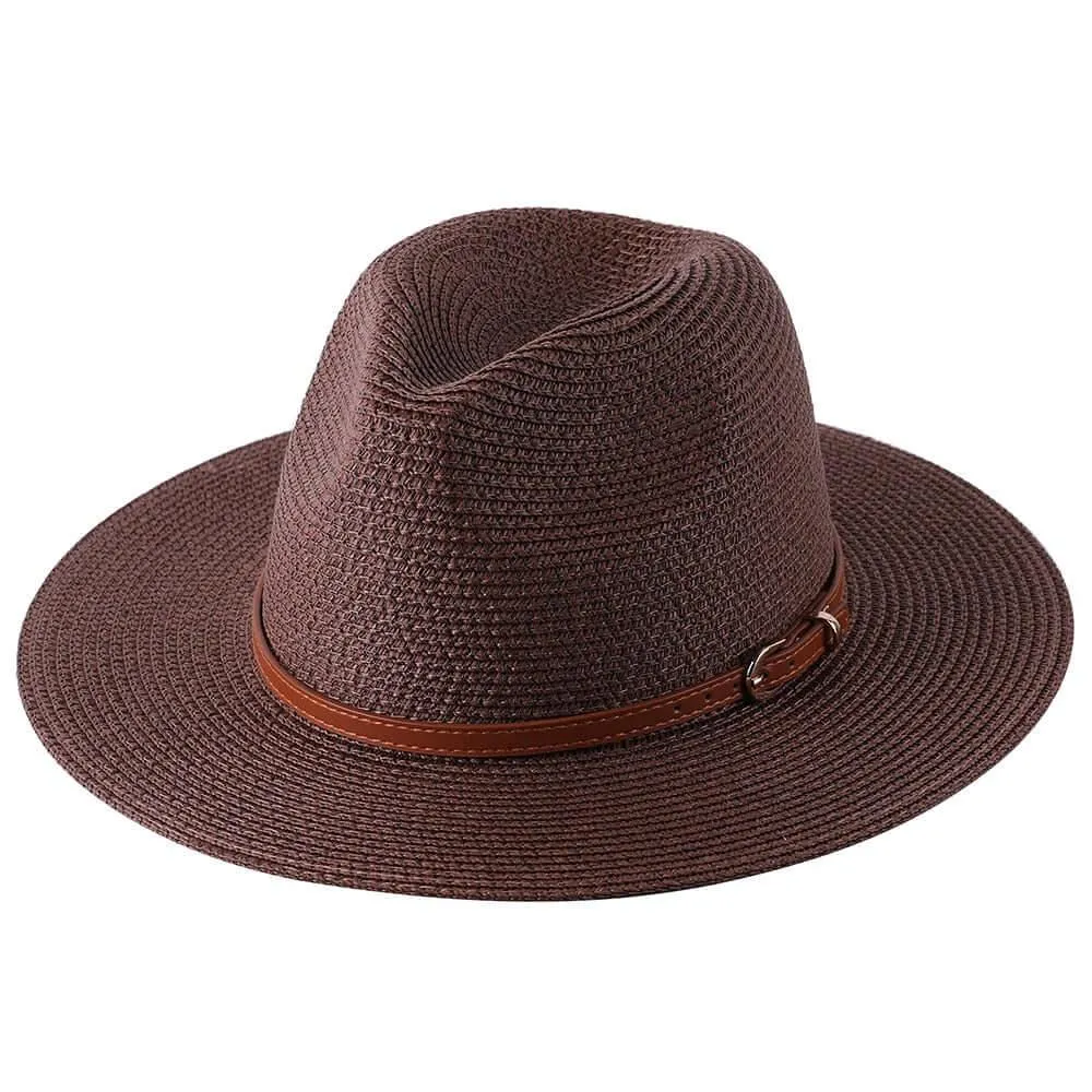 Natural Panama Soft Shaped Straw Hat