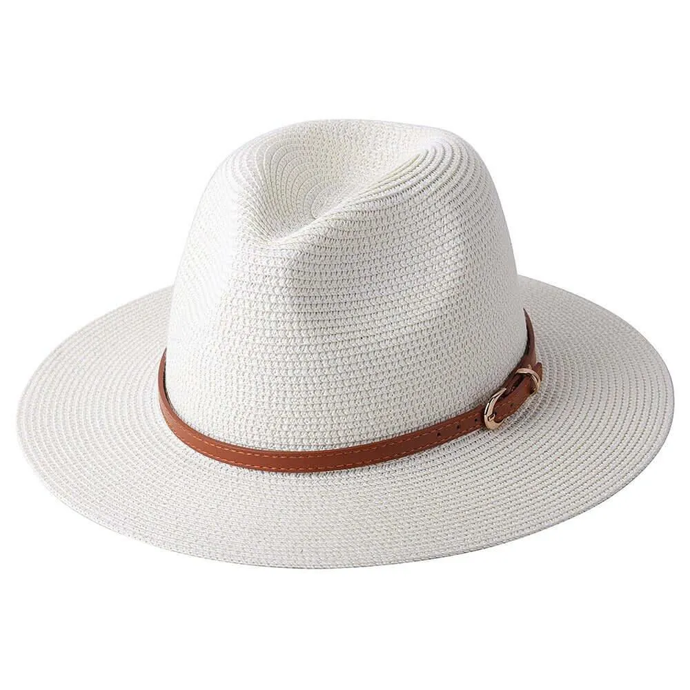 Natural Panama Soft Shaped Straw Hat