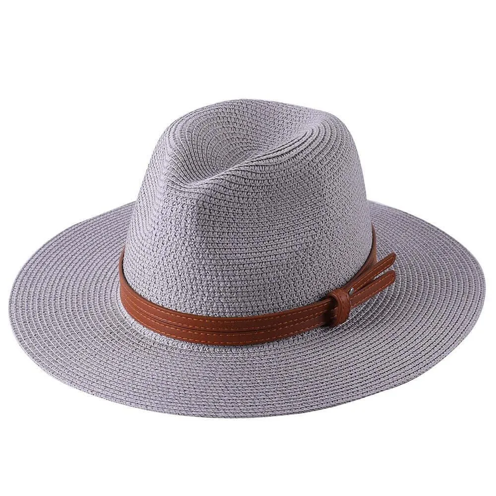 Natural Panama Soft Shaped Straw Hat