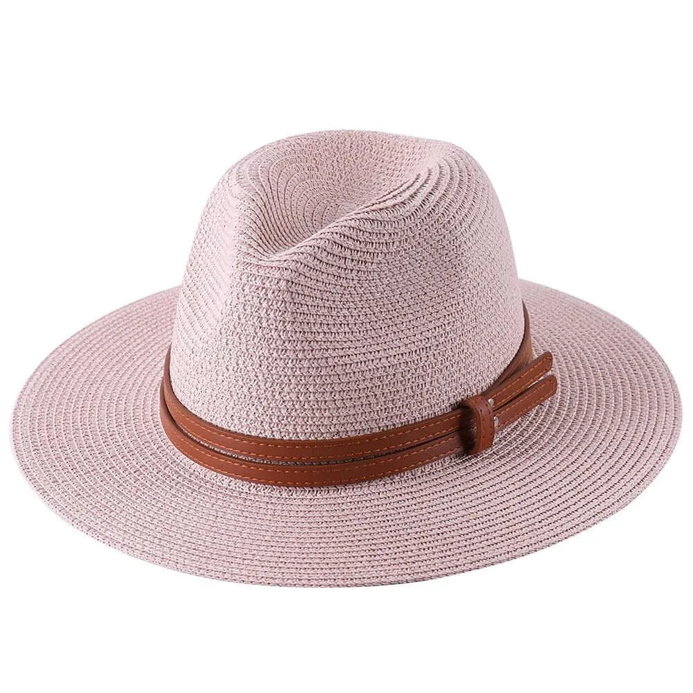 Natural Panama Soft Shaped Straw Hat