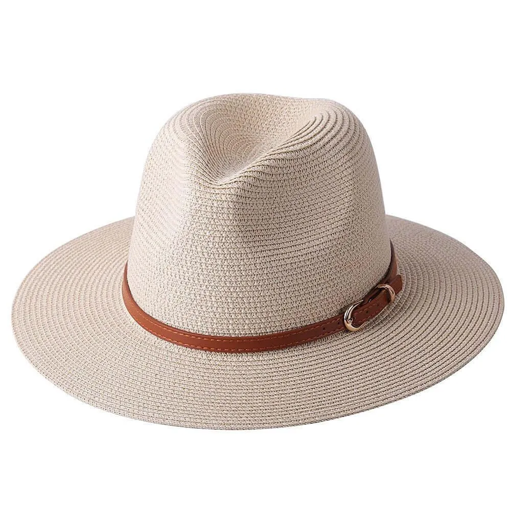 Natural Panama Soft Shaped Straw Hat