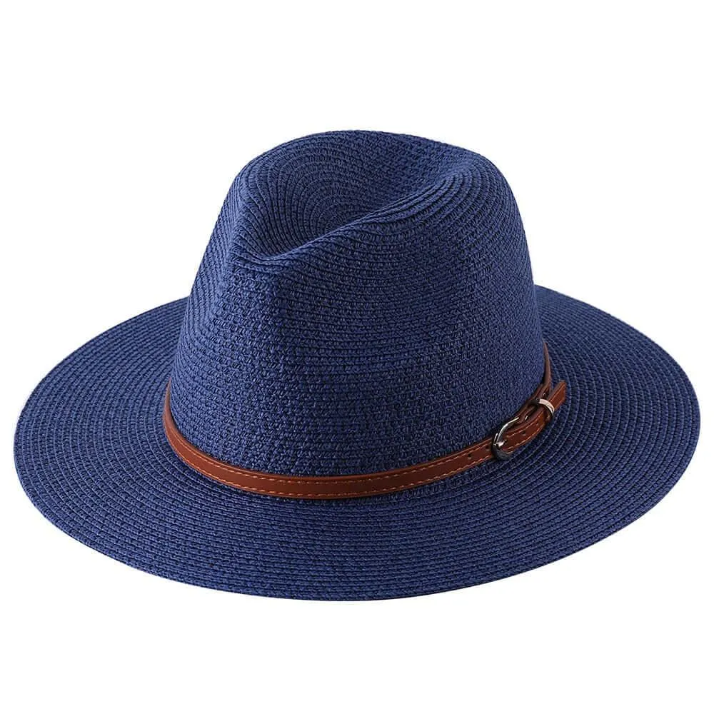 Natural Panama Soft Shaped Straw Hat