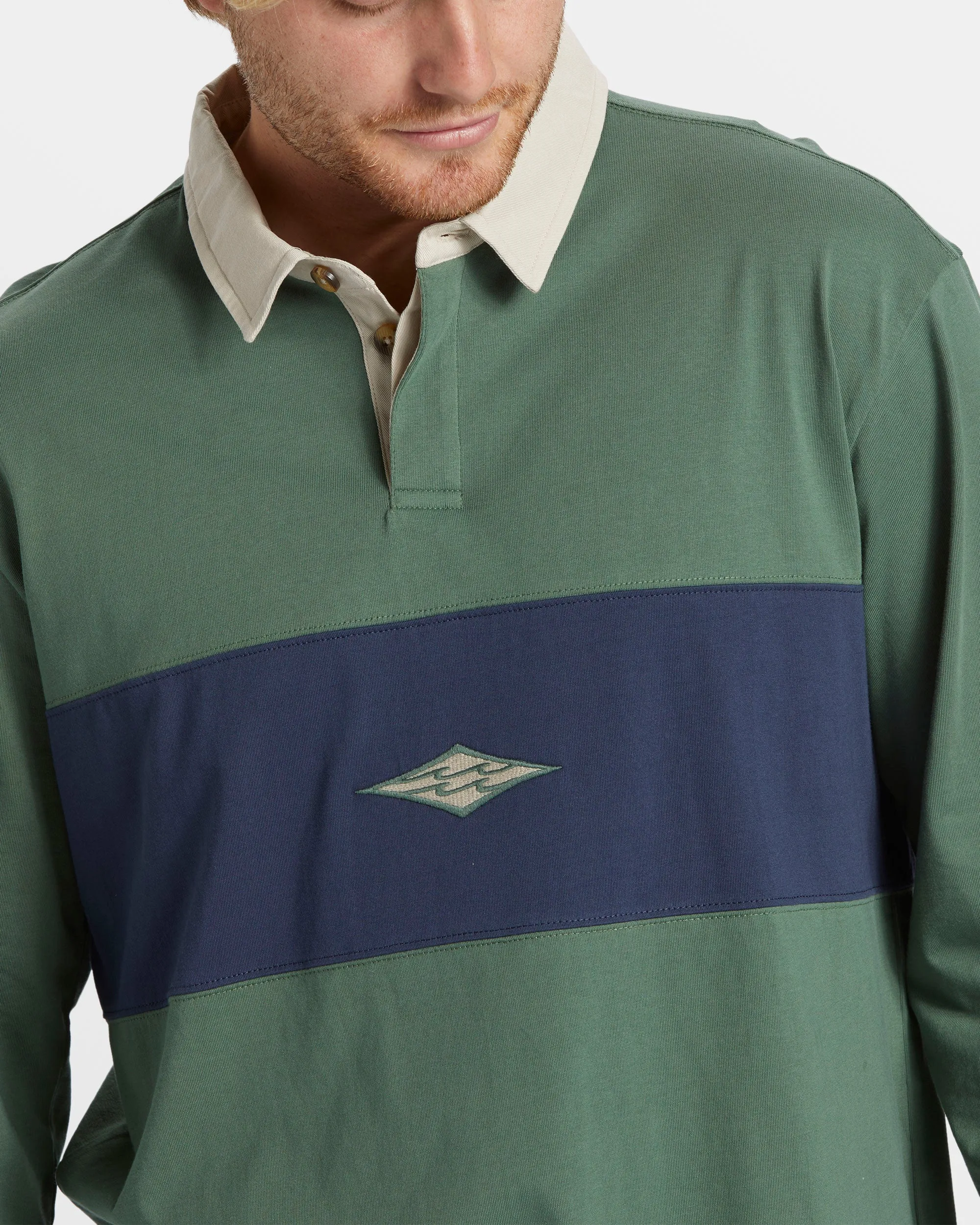 Neutron Long Sleeve Polo T-Shirt - Hunter