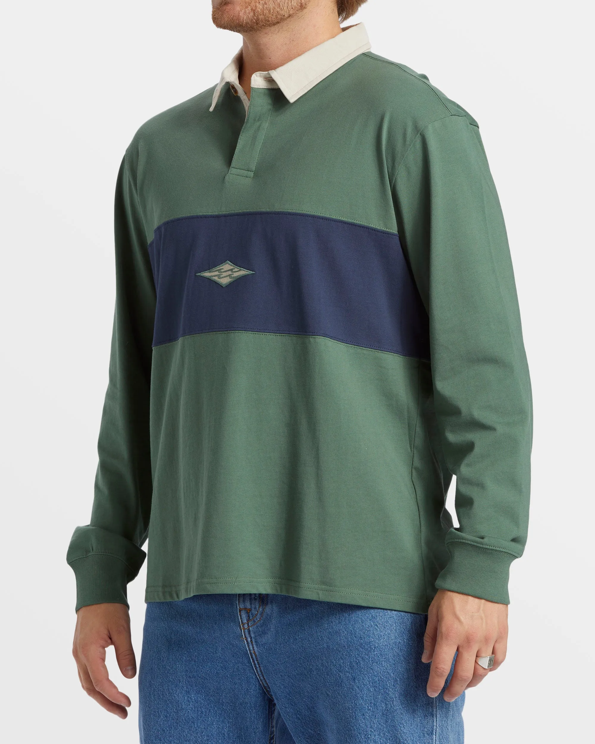 Neutron Long Sleeve Polo T-Shirt - Hunter