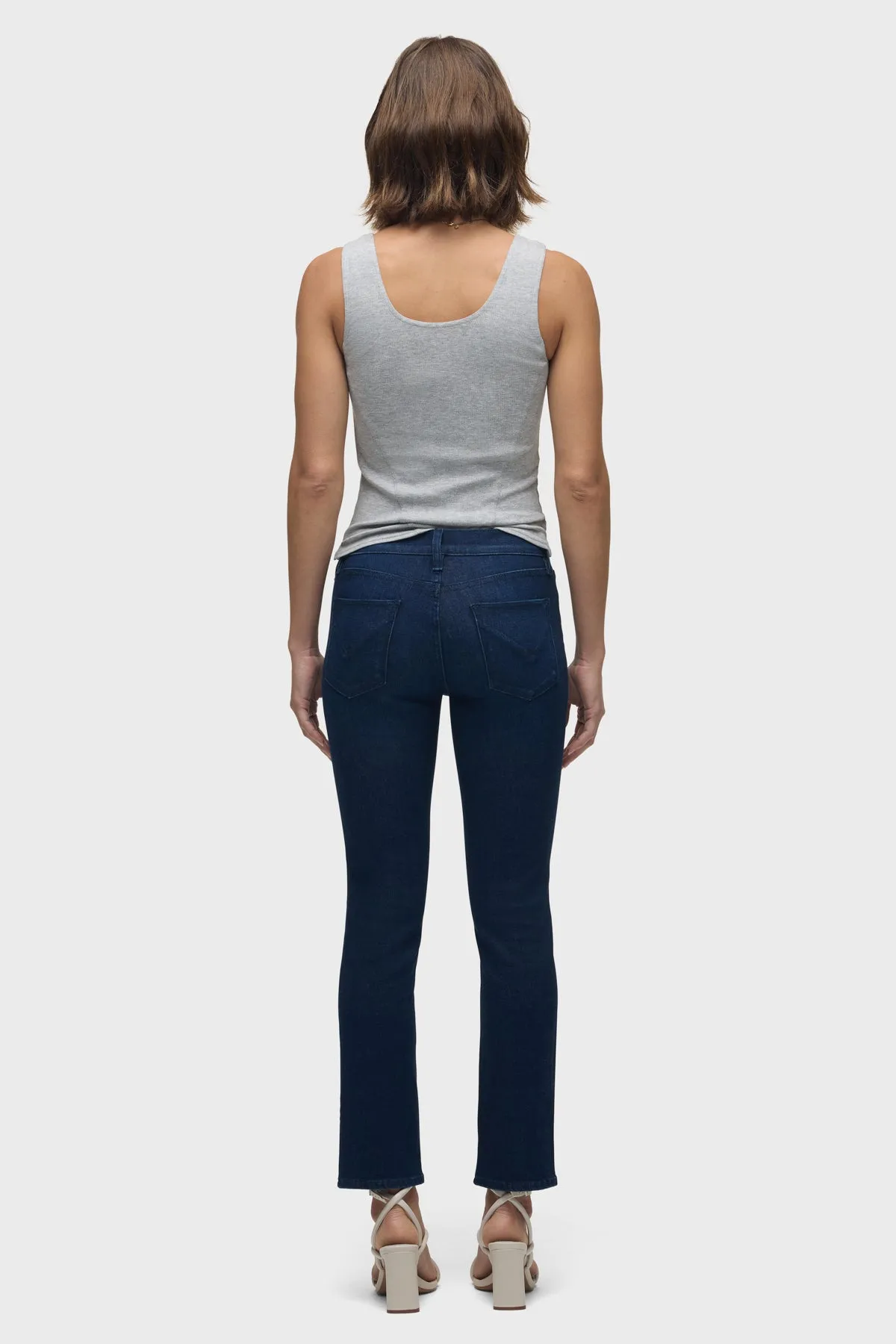 Nico Mid-Rise Straight Ankle Jean