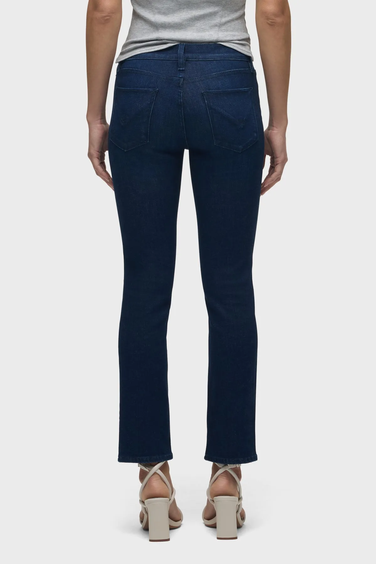 Nico Mid-Rise Straight Ankle Jean