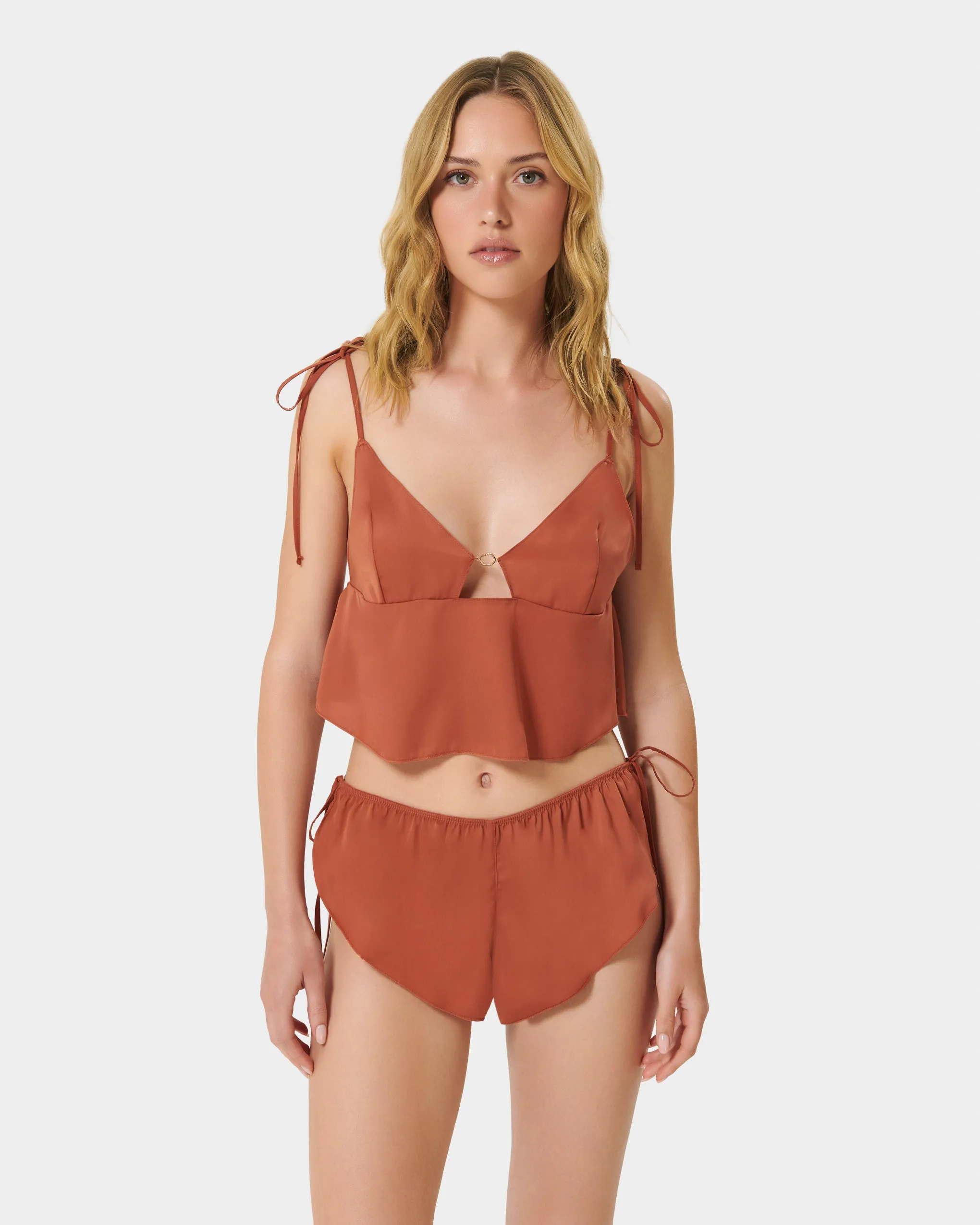 Nicole Set Top e ShortTerracotta