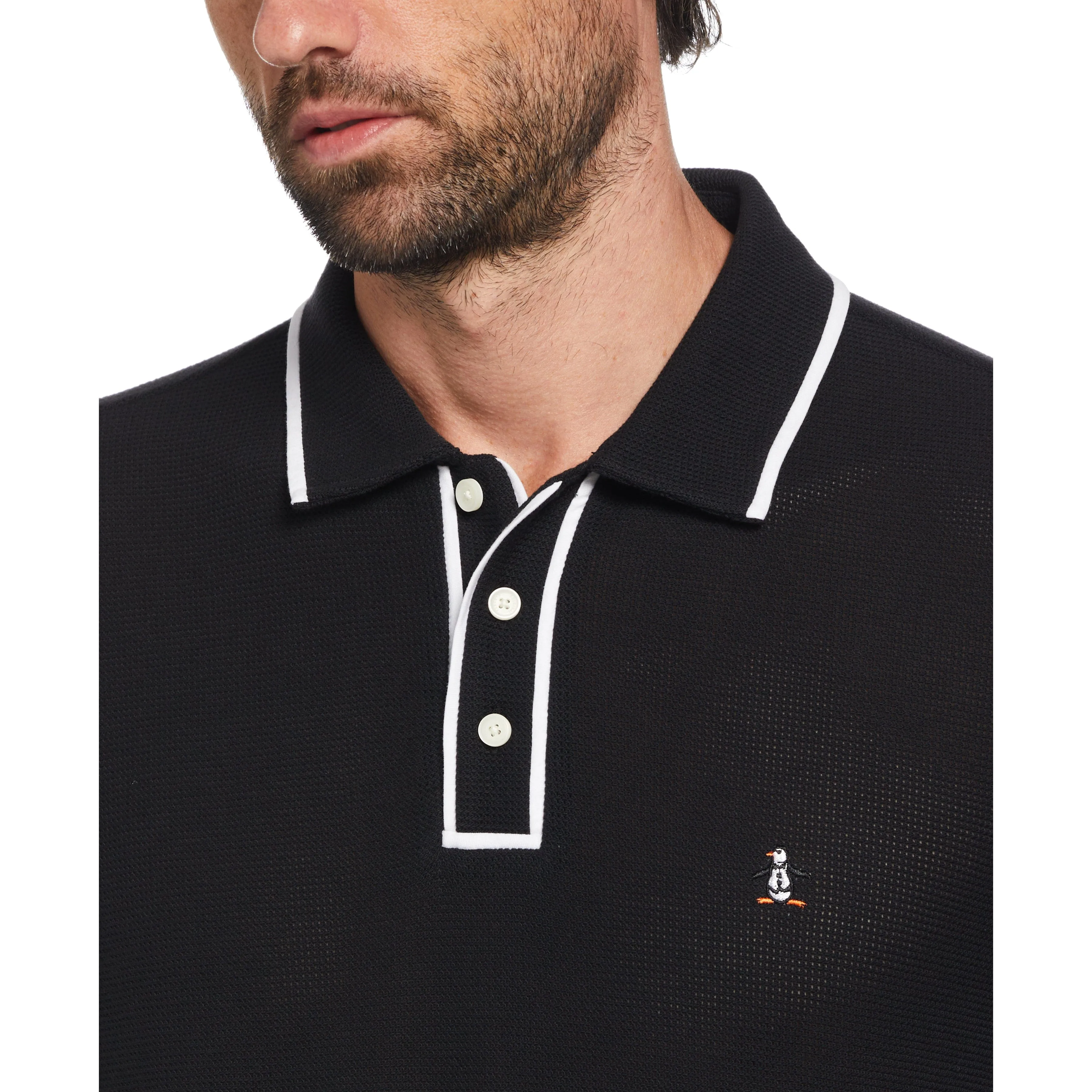 Organic Cotton Earl Mesh Polo