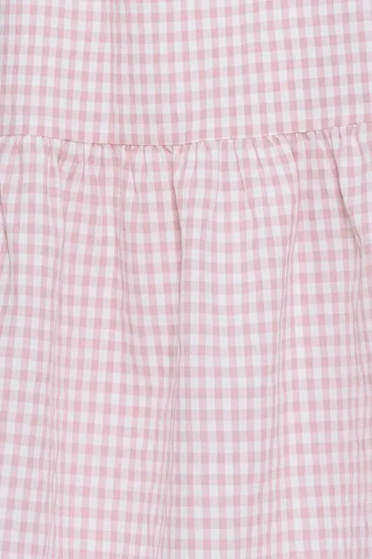 Pink Gingham Dress