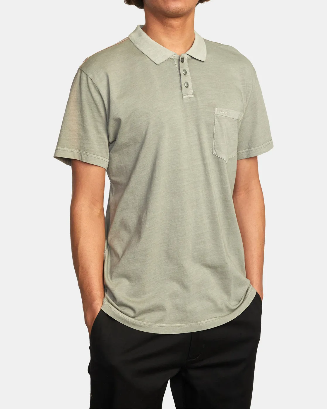 PTC Pigment Polo Shirt - Aloe