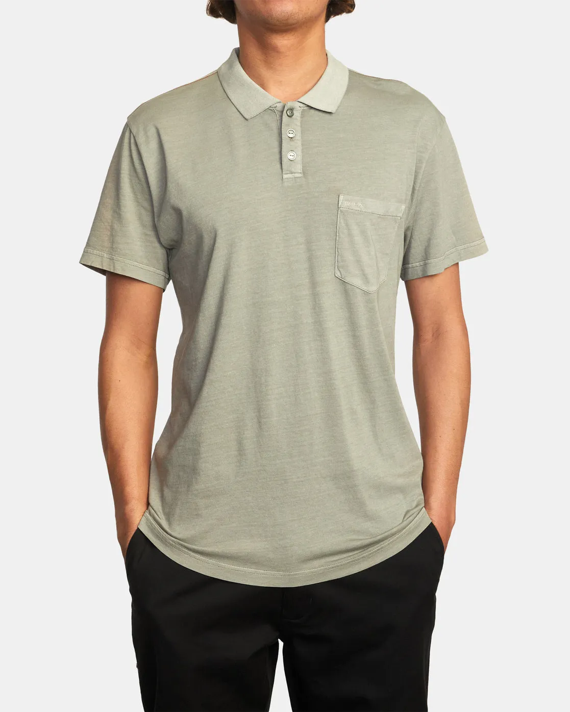 PTC Pigment Polo Shirt - Aloe