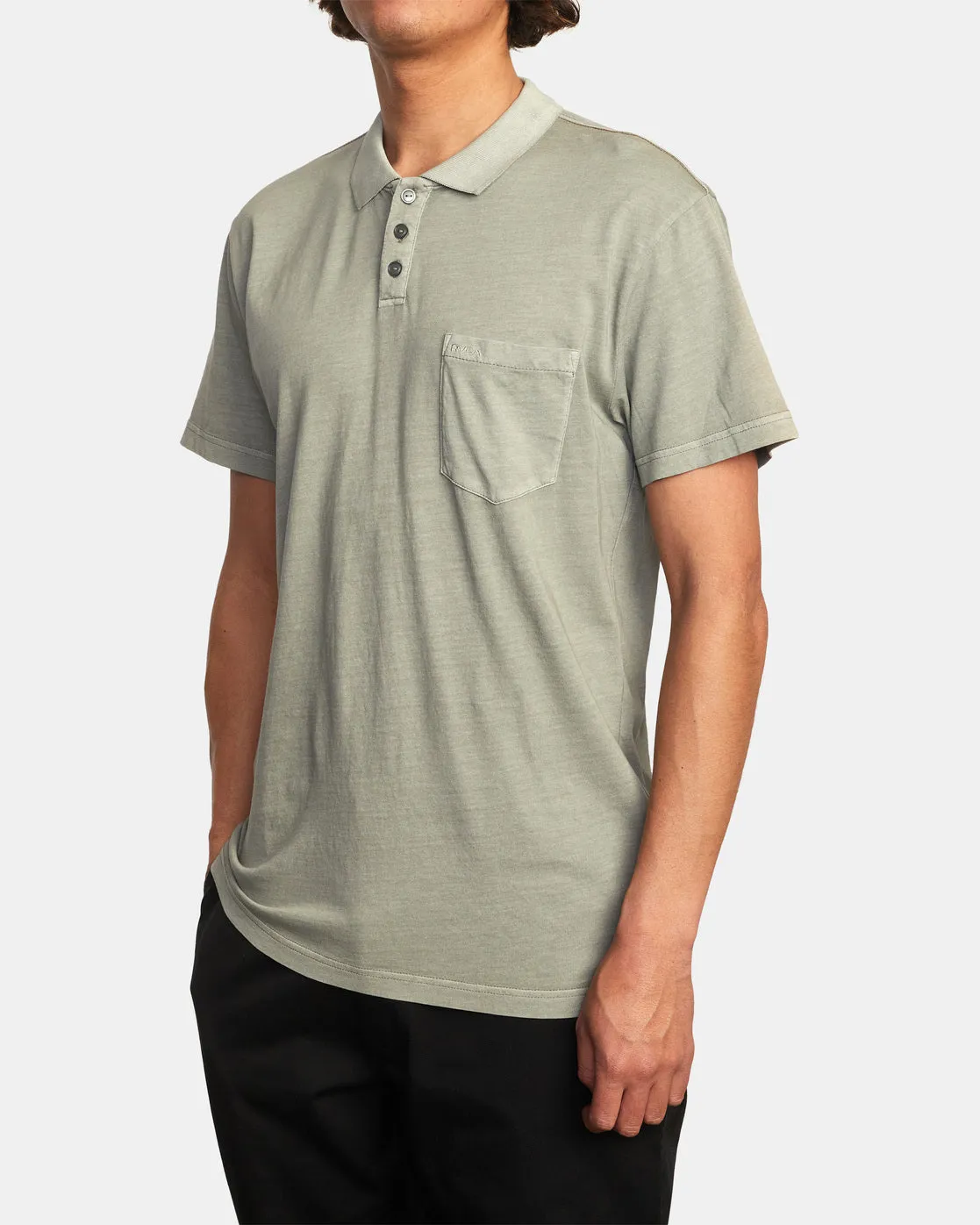 PTC Pigment Polo Shirt - Aloe