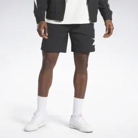 Reebok Apparel Men Classics Vector Woven Shorts BLACK