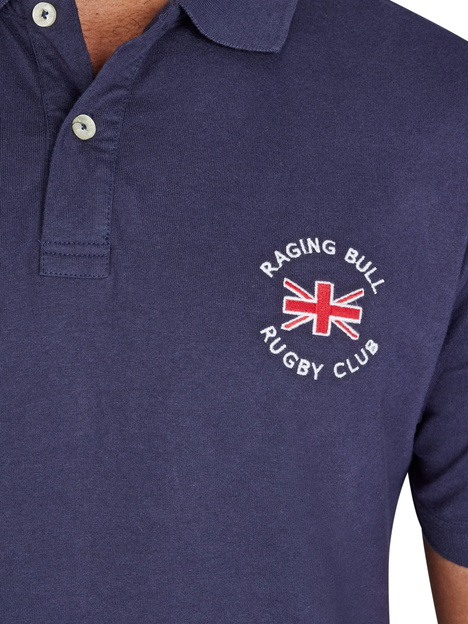 Rugby Club Jersey Polo - Navy