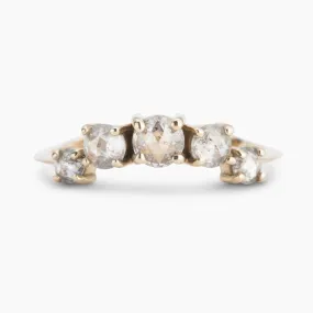 Salt & Pepper Diamond Crown Nico Stacker