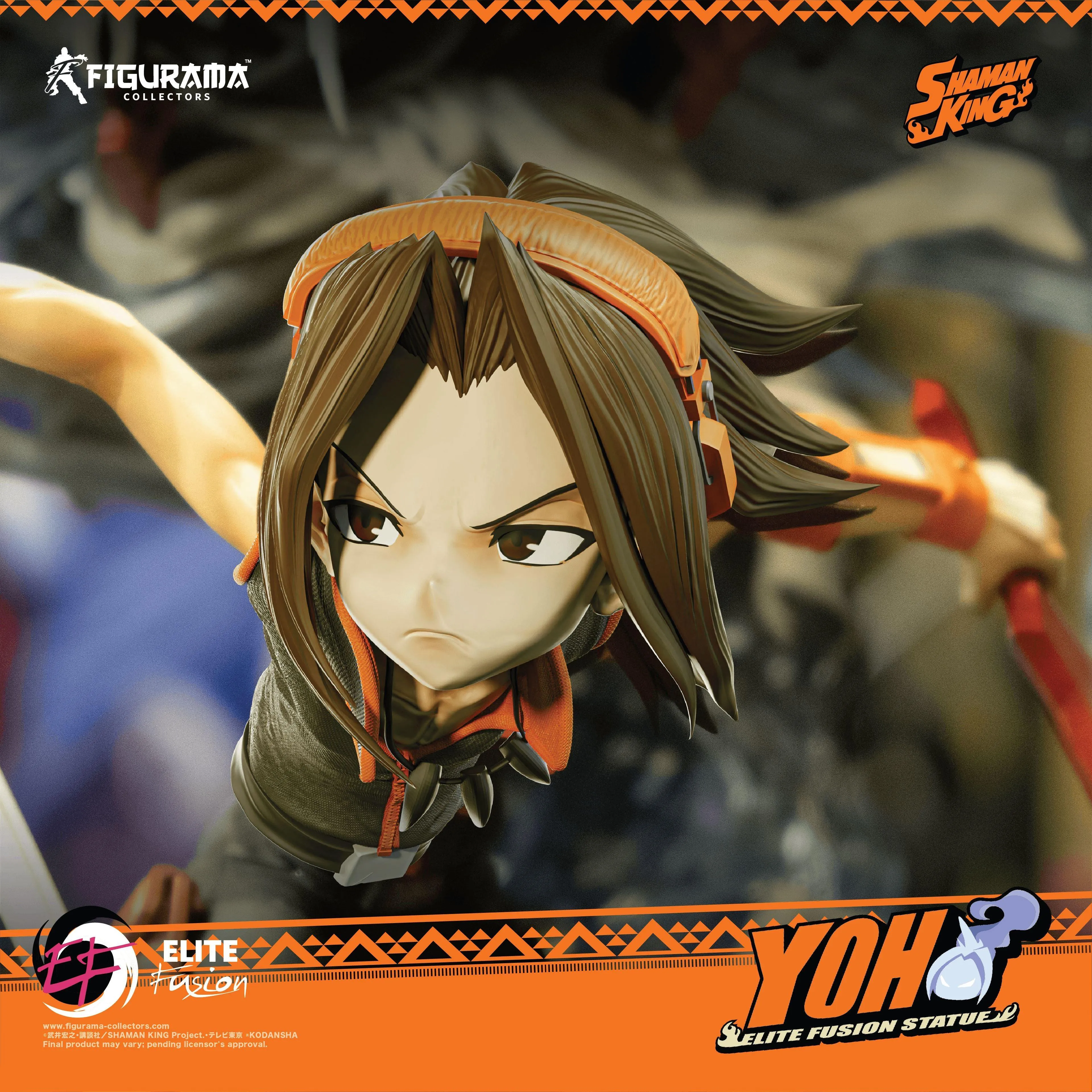 Shaman King- Yoh Elite Fusion Statue-Anime Figures