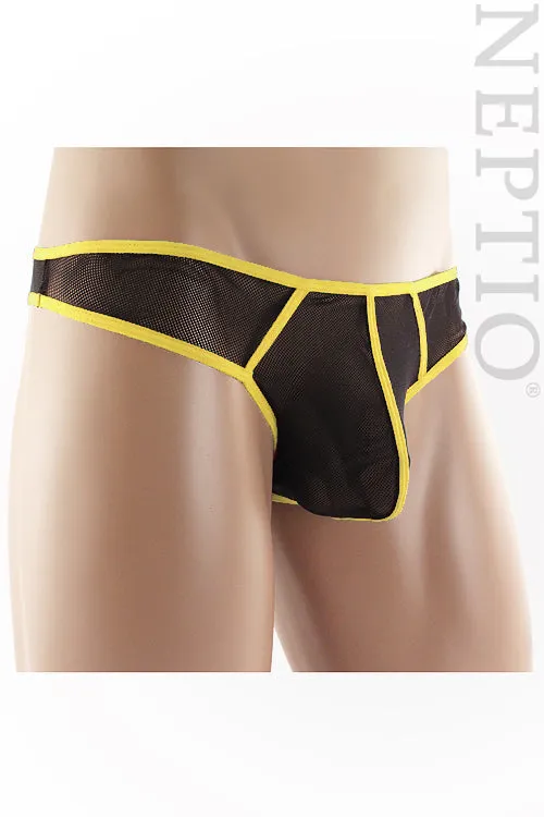 Shop Neptio's Rave Mesh Men's Thong for Ultimate Comfort and Style