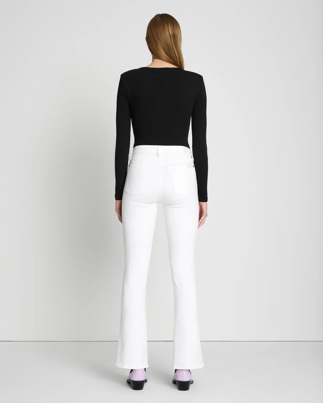 Slim Illusion Kimmie Straight in White