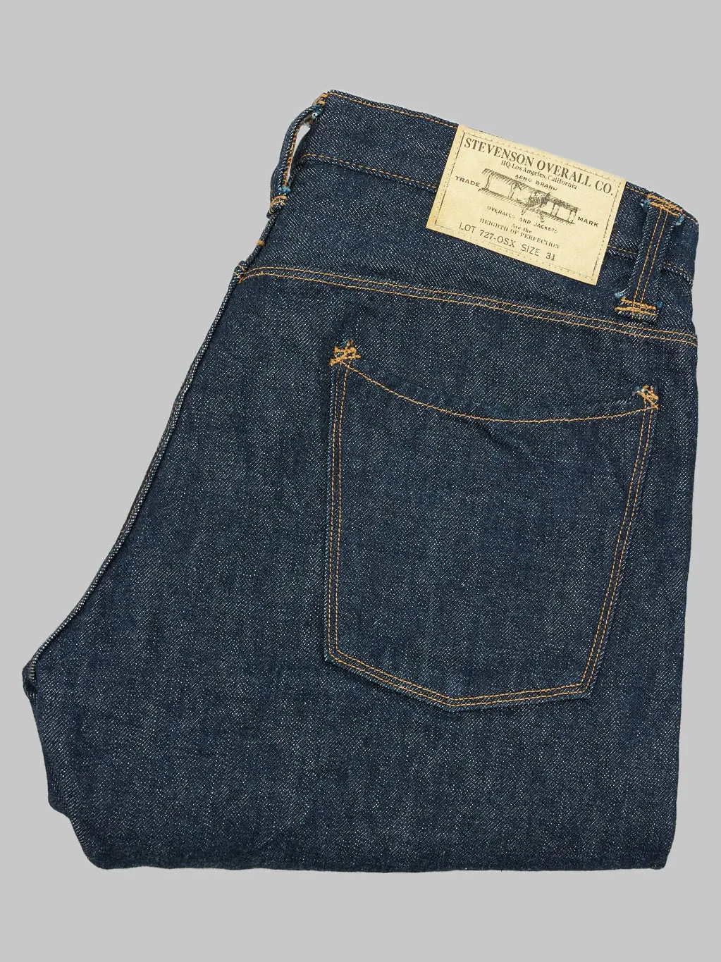 Stevenson Overall Co. La Jolla 727 Slim Tapered Jeans