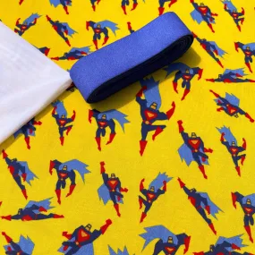 Super Hero Bamboo Jersey Print Yardage