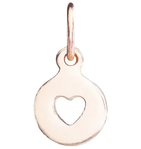 Tiny Heart Cutout Charm