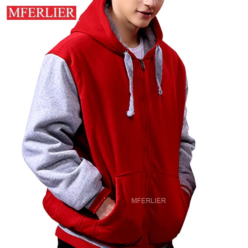 Up to 7XL Winter Warm Hoodies for Men