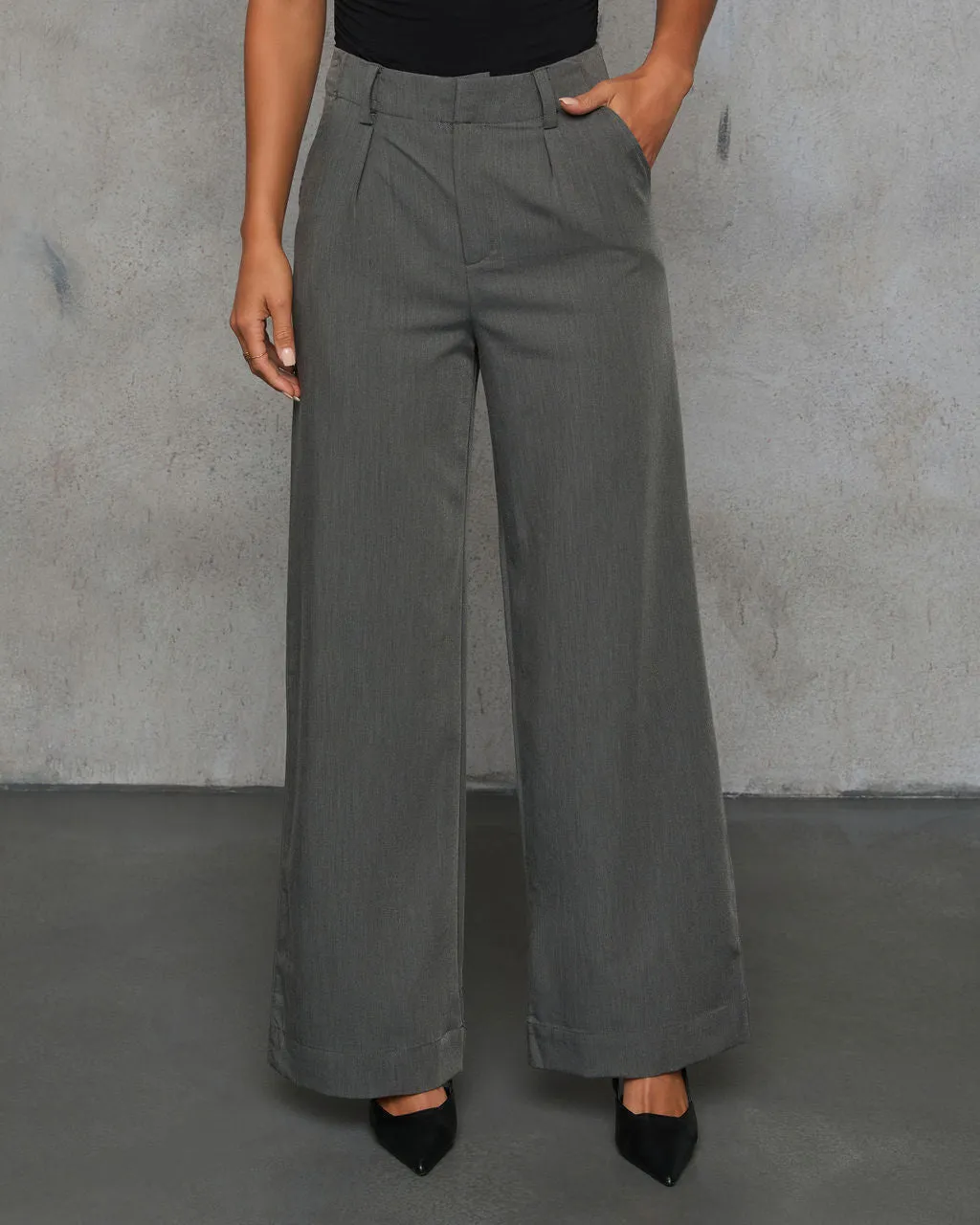 Wanderer Views High Rise Wide Leg Trouser