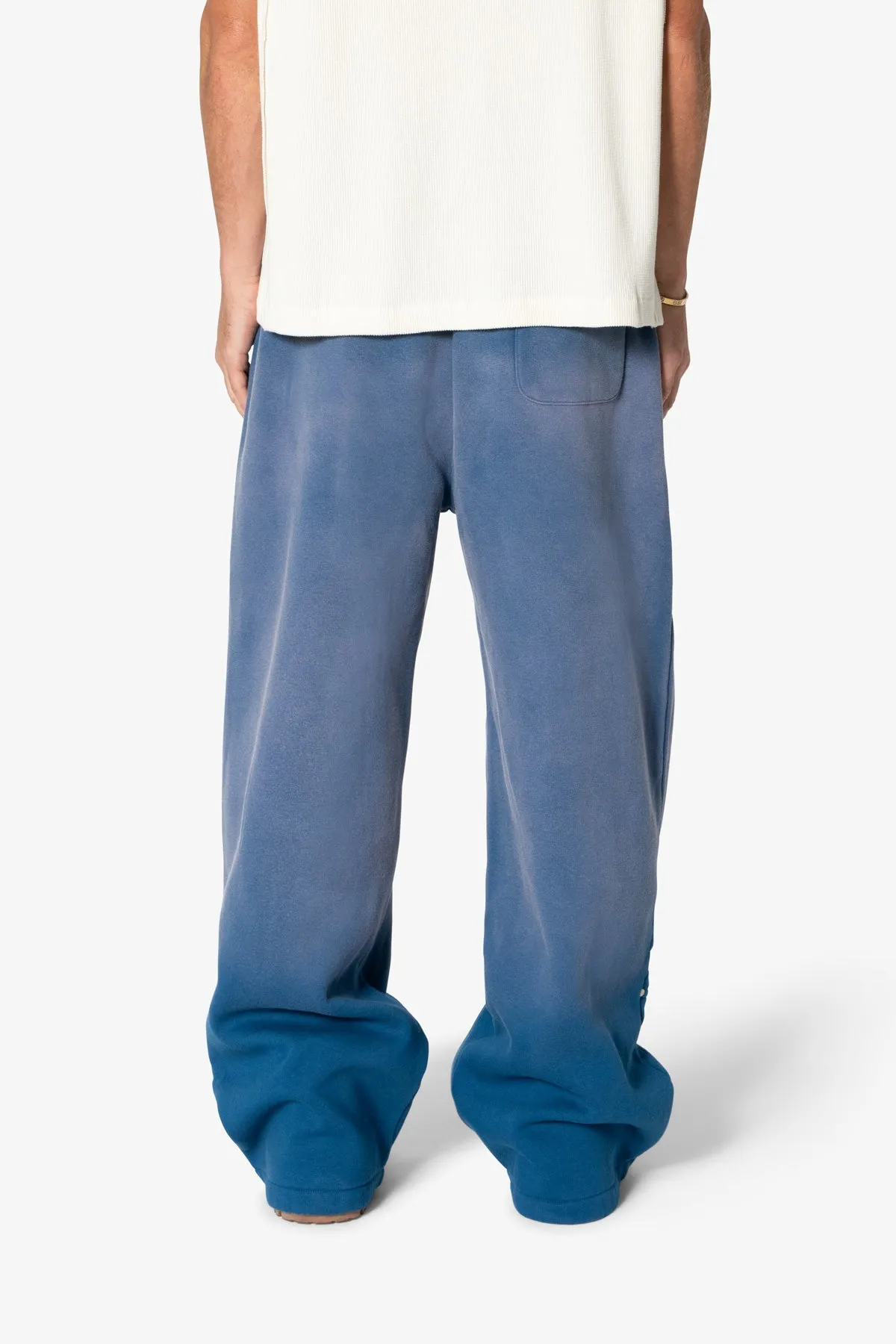 West Double Knee Sweatpants - Blue