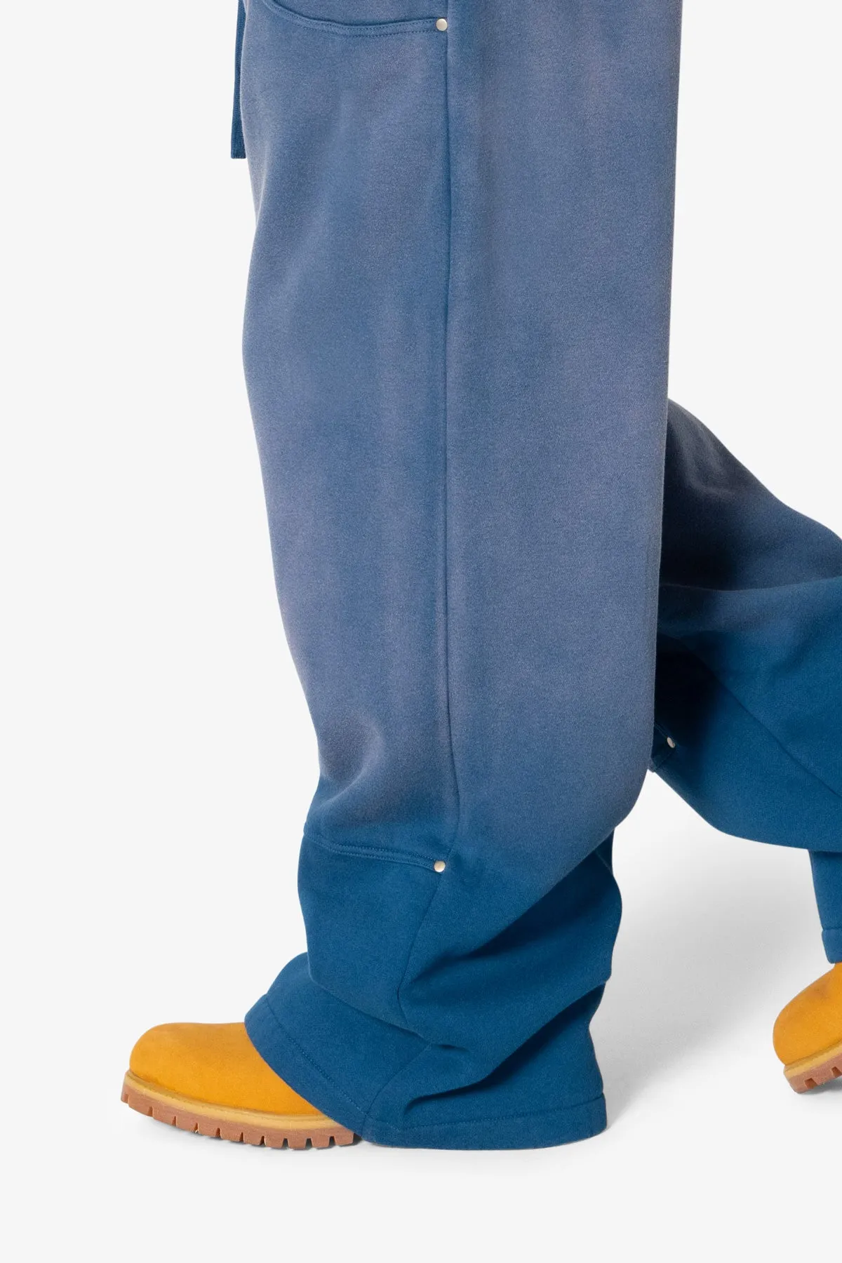 West Double Knee Sweatpants - Blue