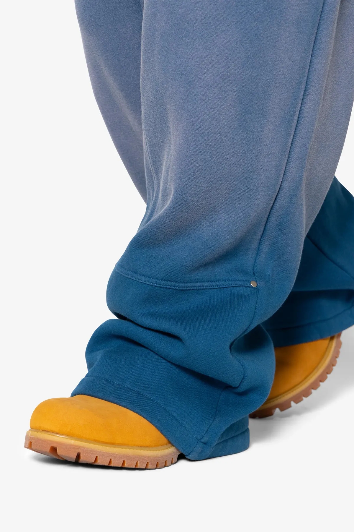 West Double Knee Sweatpants - Blue