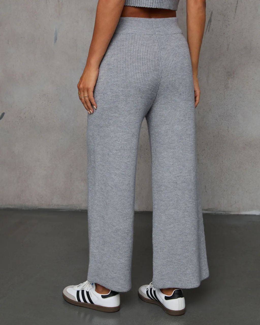 Woodrose High Rise Wide Leg Pant