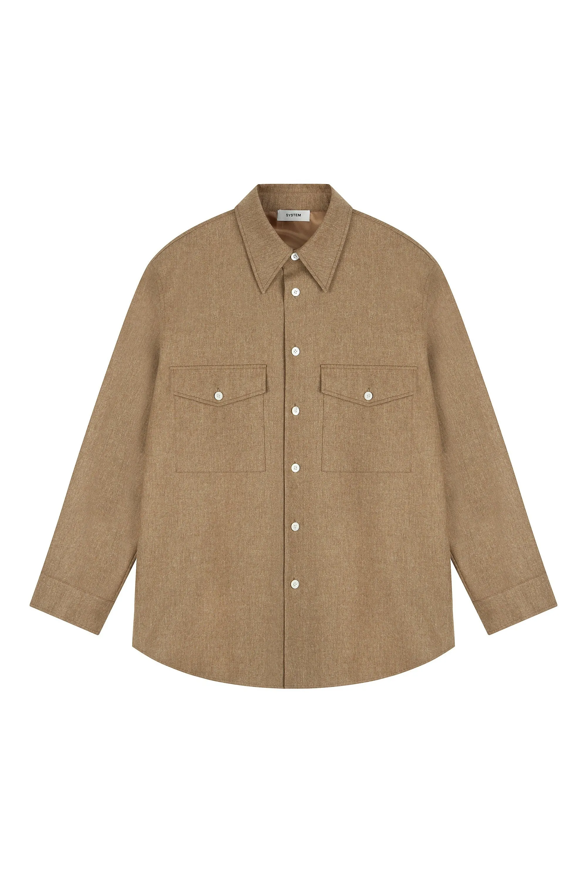 Wool Pocket Shirt